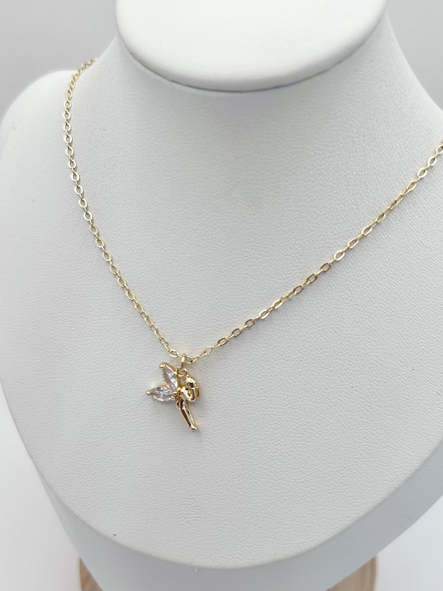 Fairy Charm Necklace - Gold