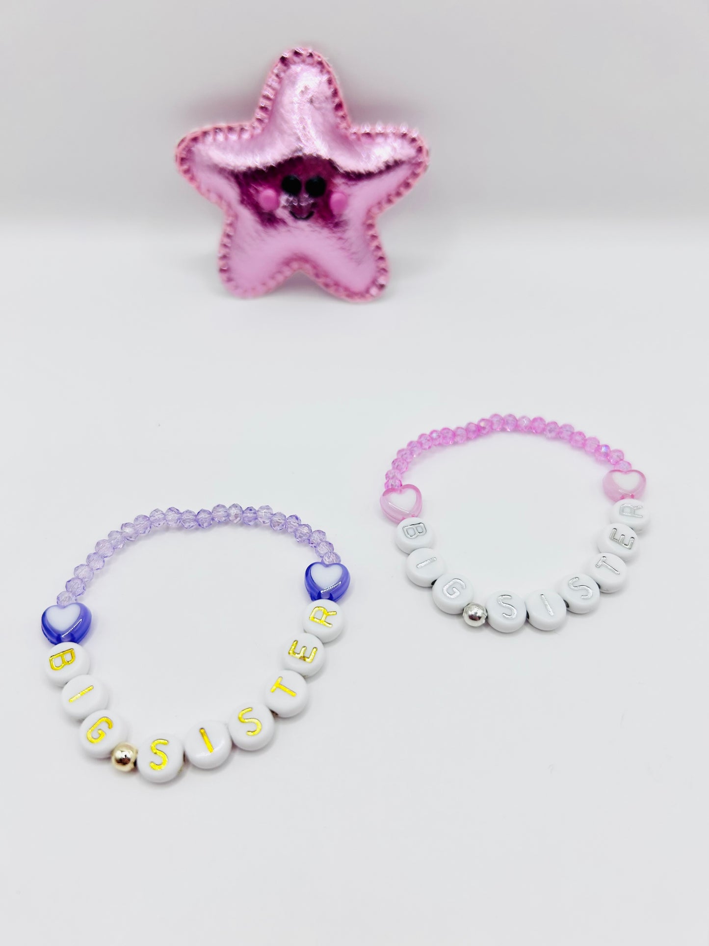 Big Sister Dainty Crystal Bracelet Kids - Various
