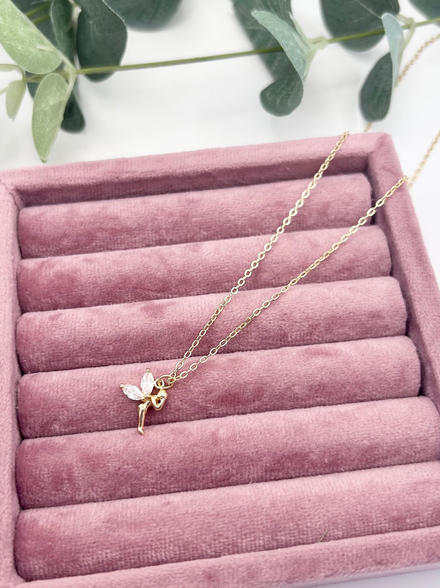 Fairy Charm Necklace - Gold