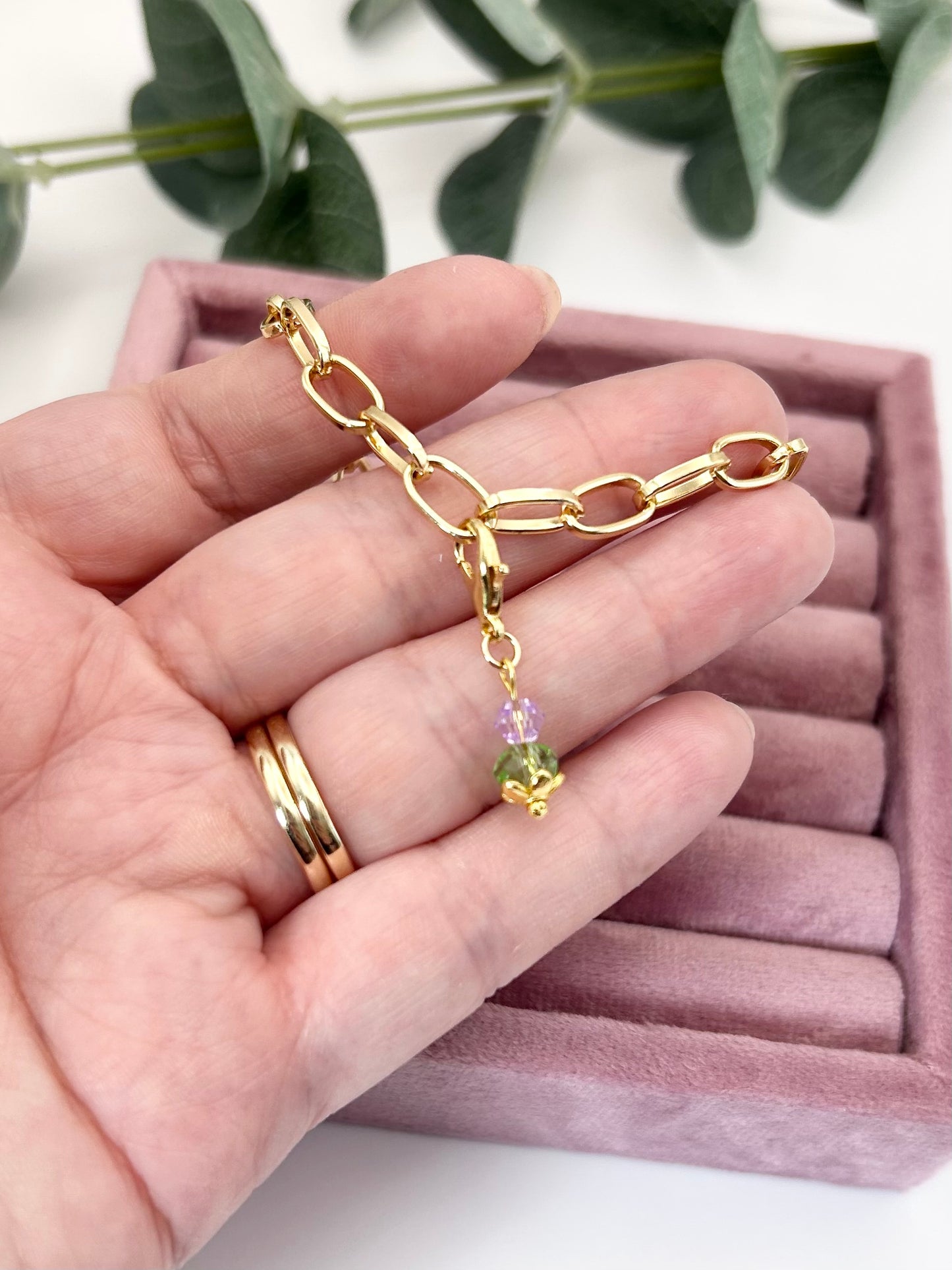 Thistle Charm - Gold or Silver-Plated