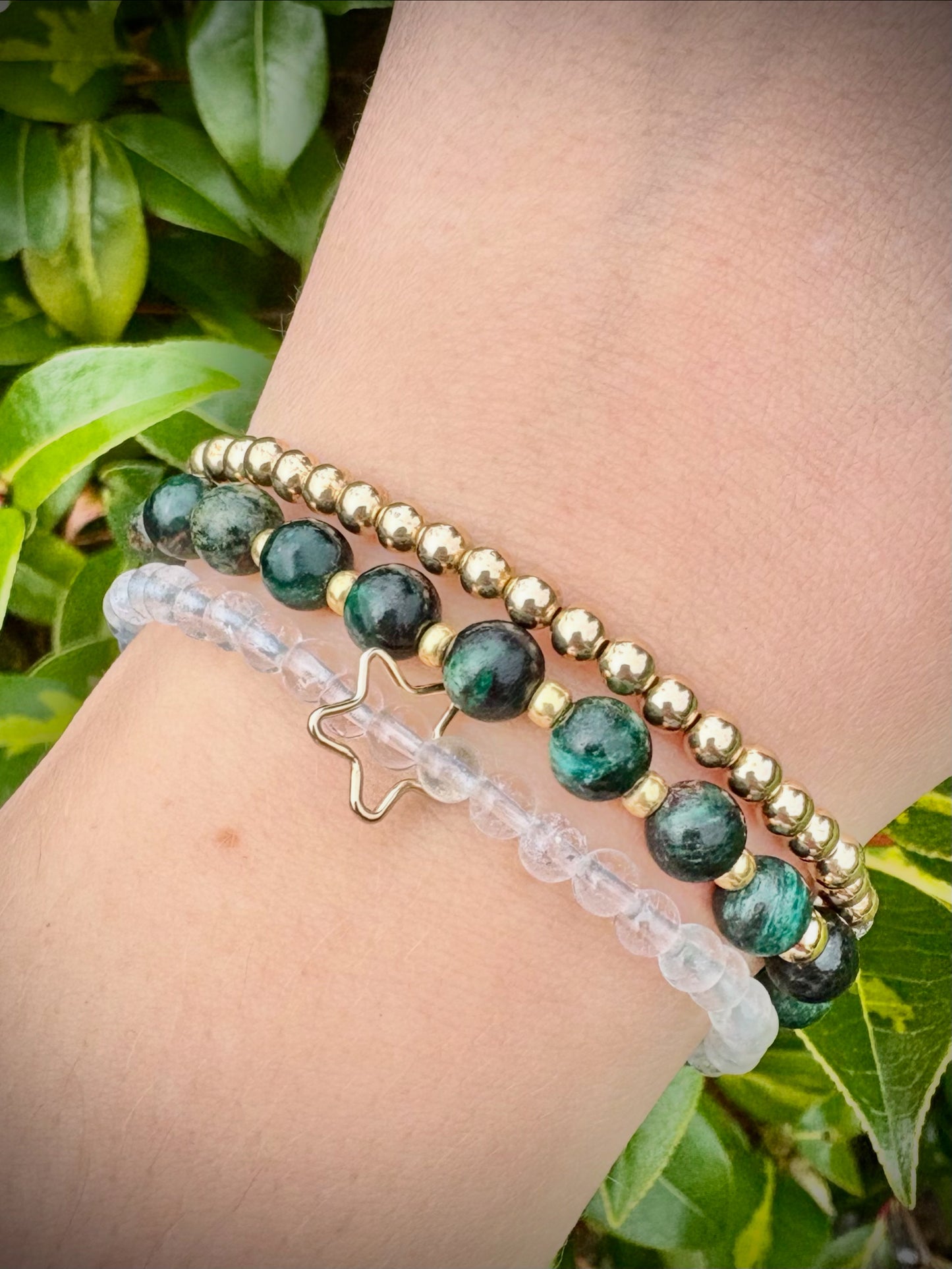 Luxe 14k Gold-filled 4mm Beaded Stretch Bracelet - Perfect For Stacking
