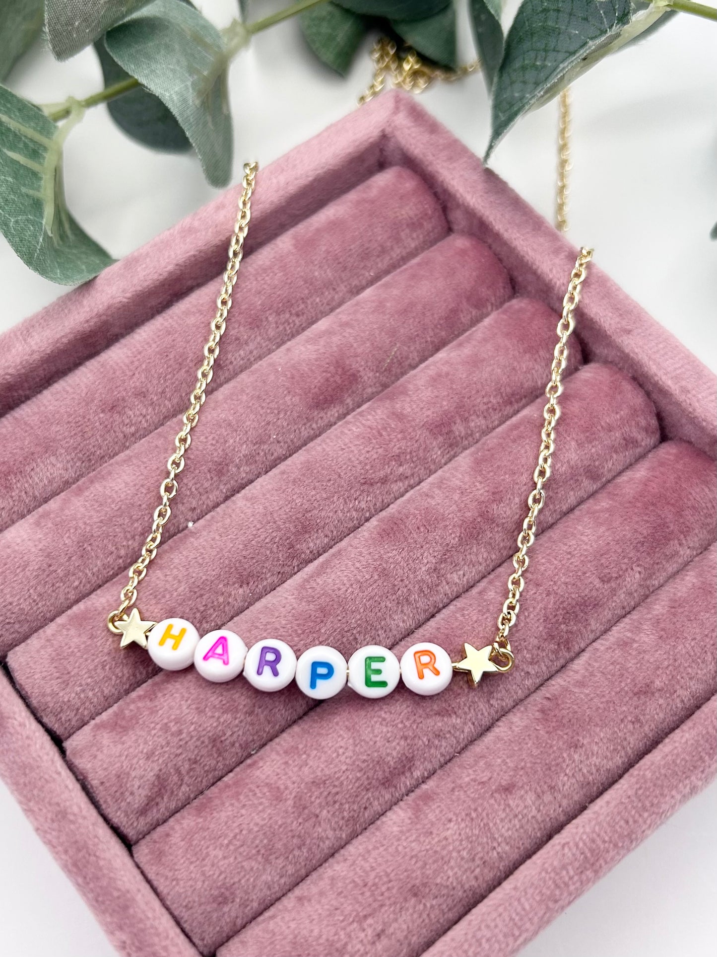Personalised Name Necklace Kids - Gold or Silver