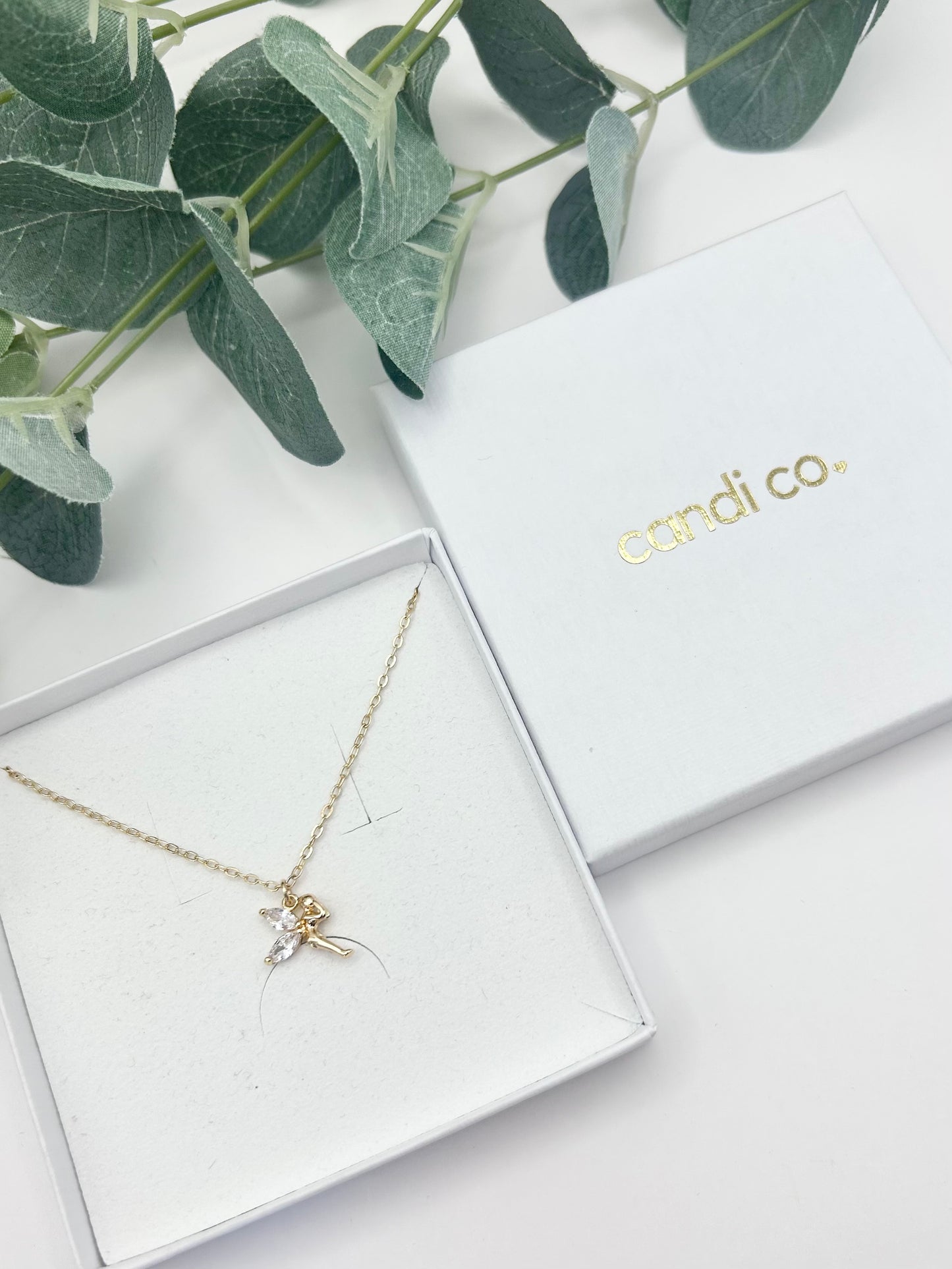Fairy Charm Necklace - Gold