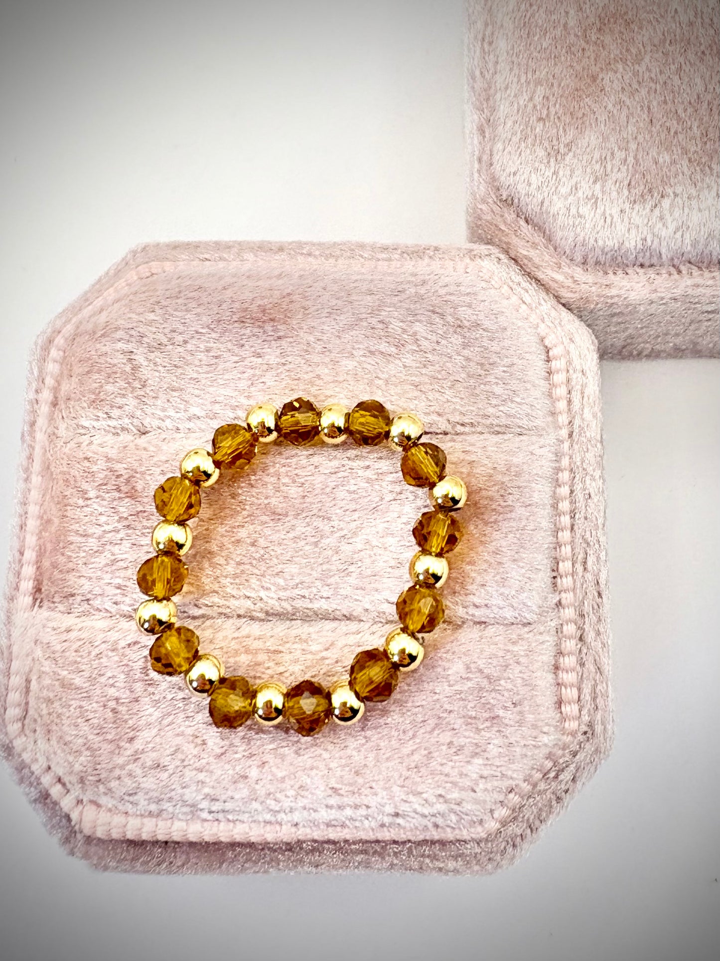 Sparkly Crystal Ring - Choice of Colour