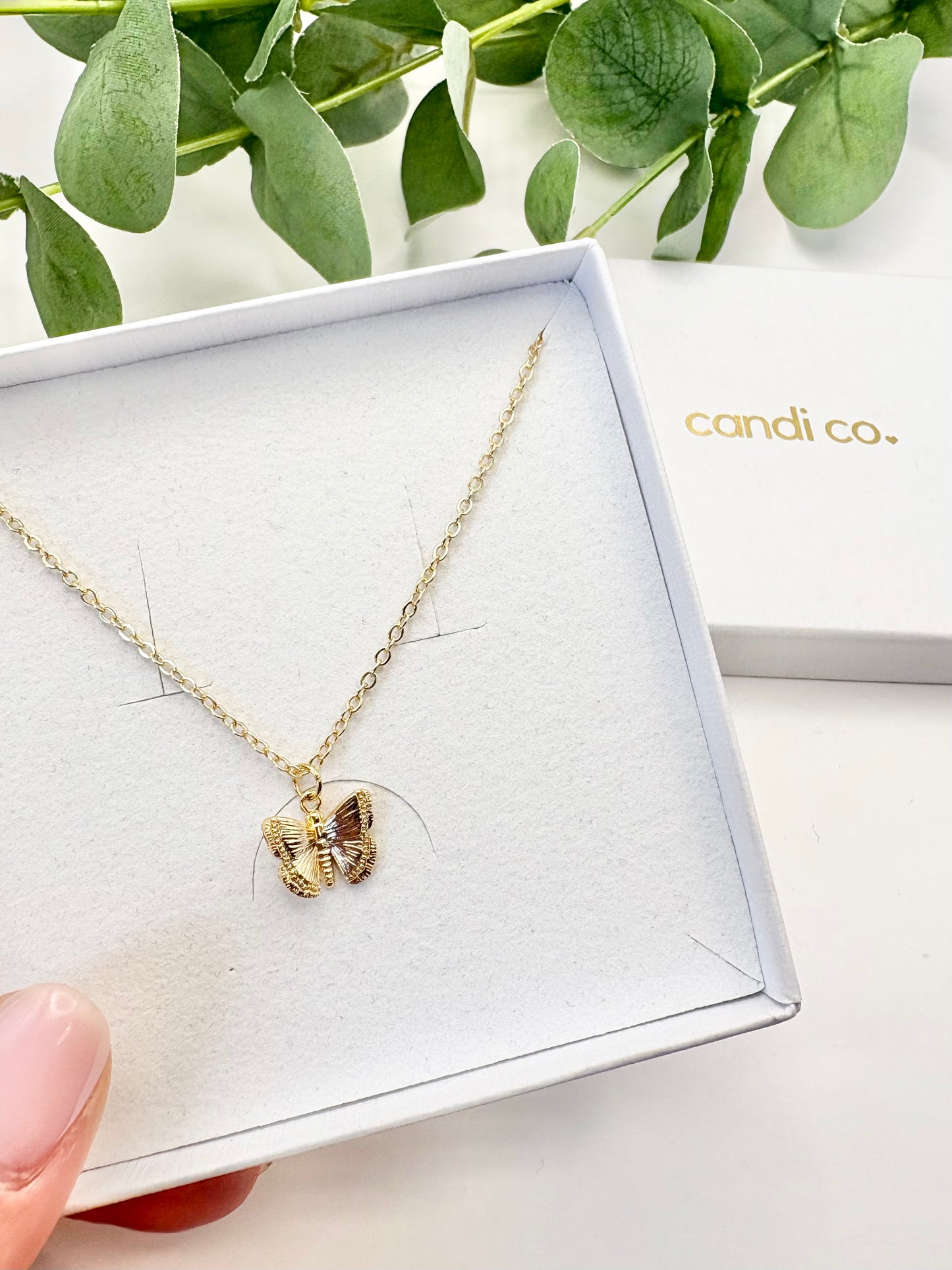 Butterfly Charm Necklace