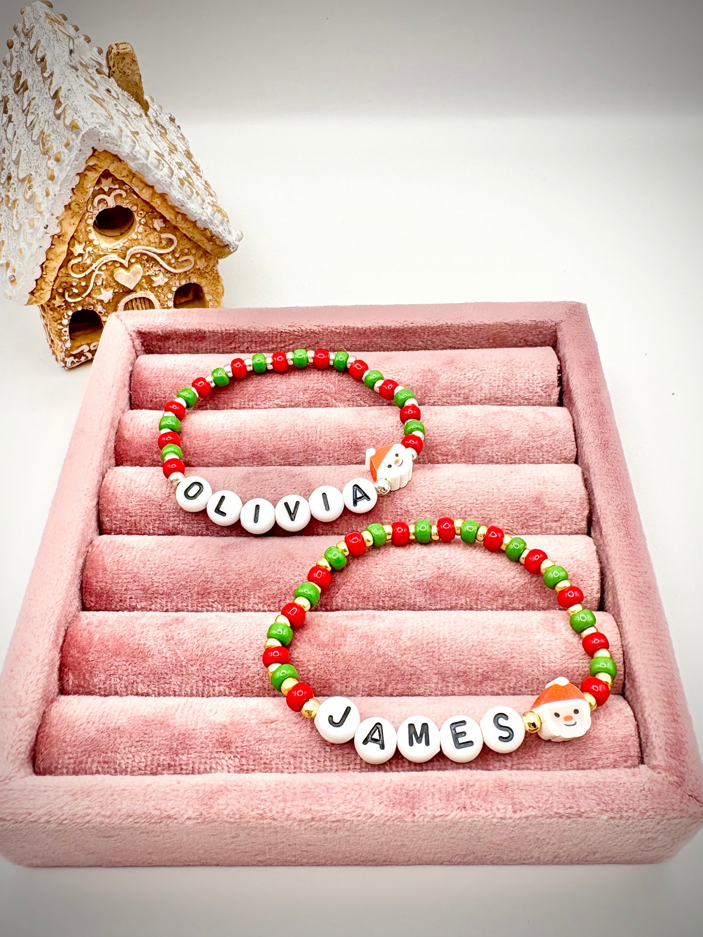 Kids Personalised Santa Bracelet