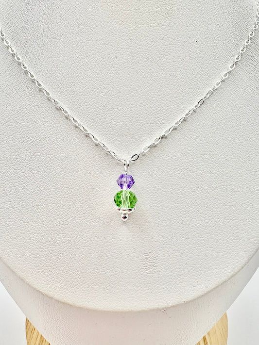 Thistle Necklace - Sterling Silver