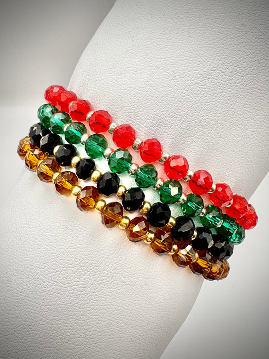 Sparkly Crystal Beaded Bracelet