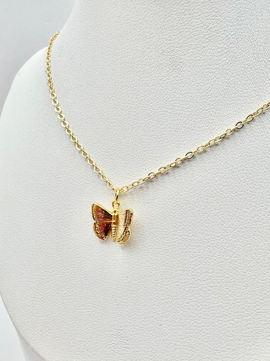 Butterfly Charm Necklace