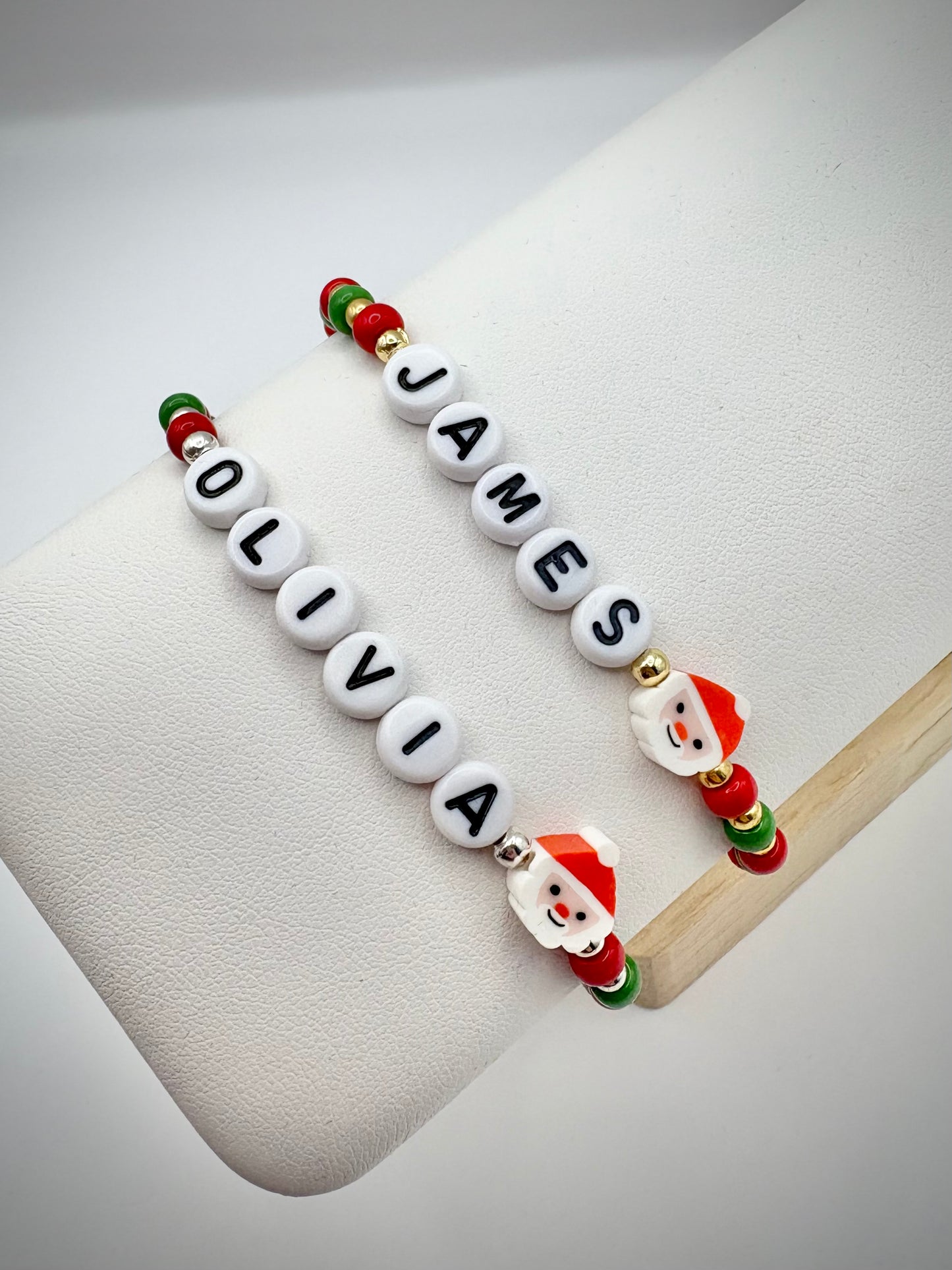 Kids Personalised Santa Bracelet
