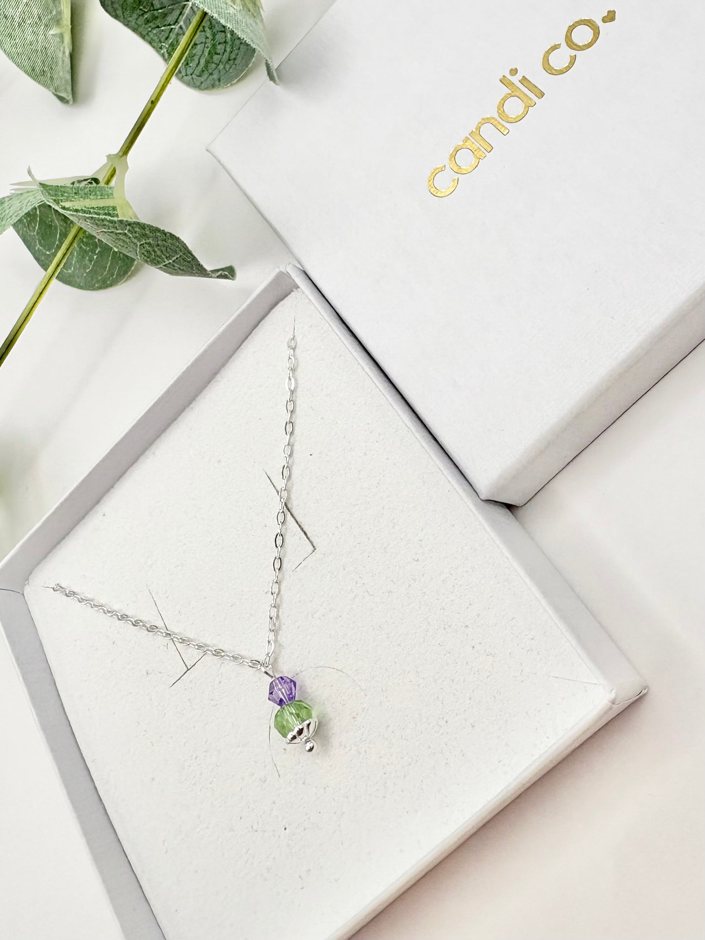 Thistle Necklace - Sterling Silver