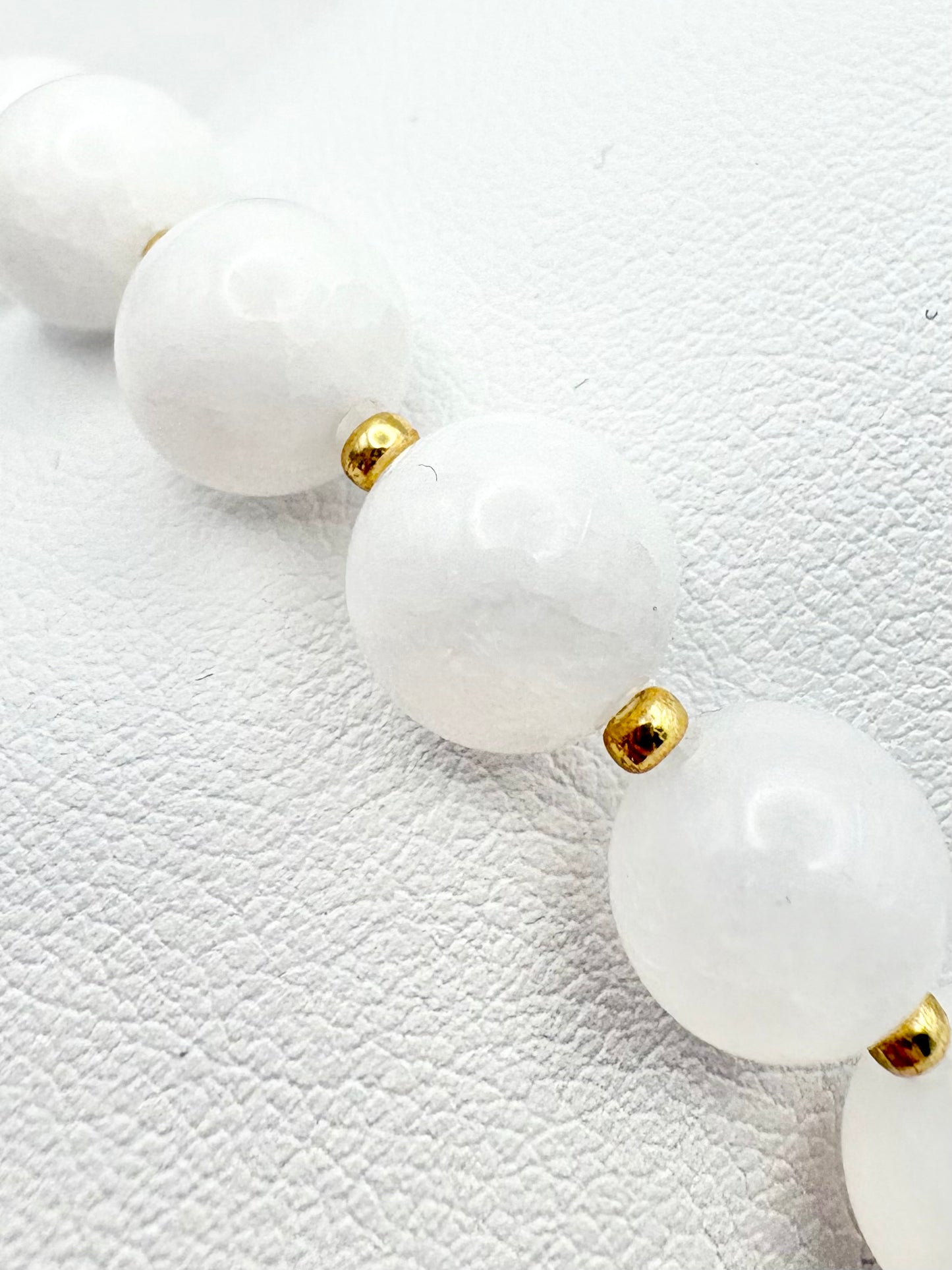 White Gemstone Bracelet