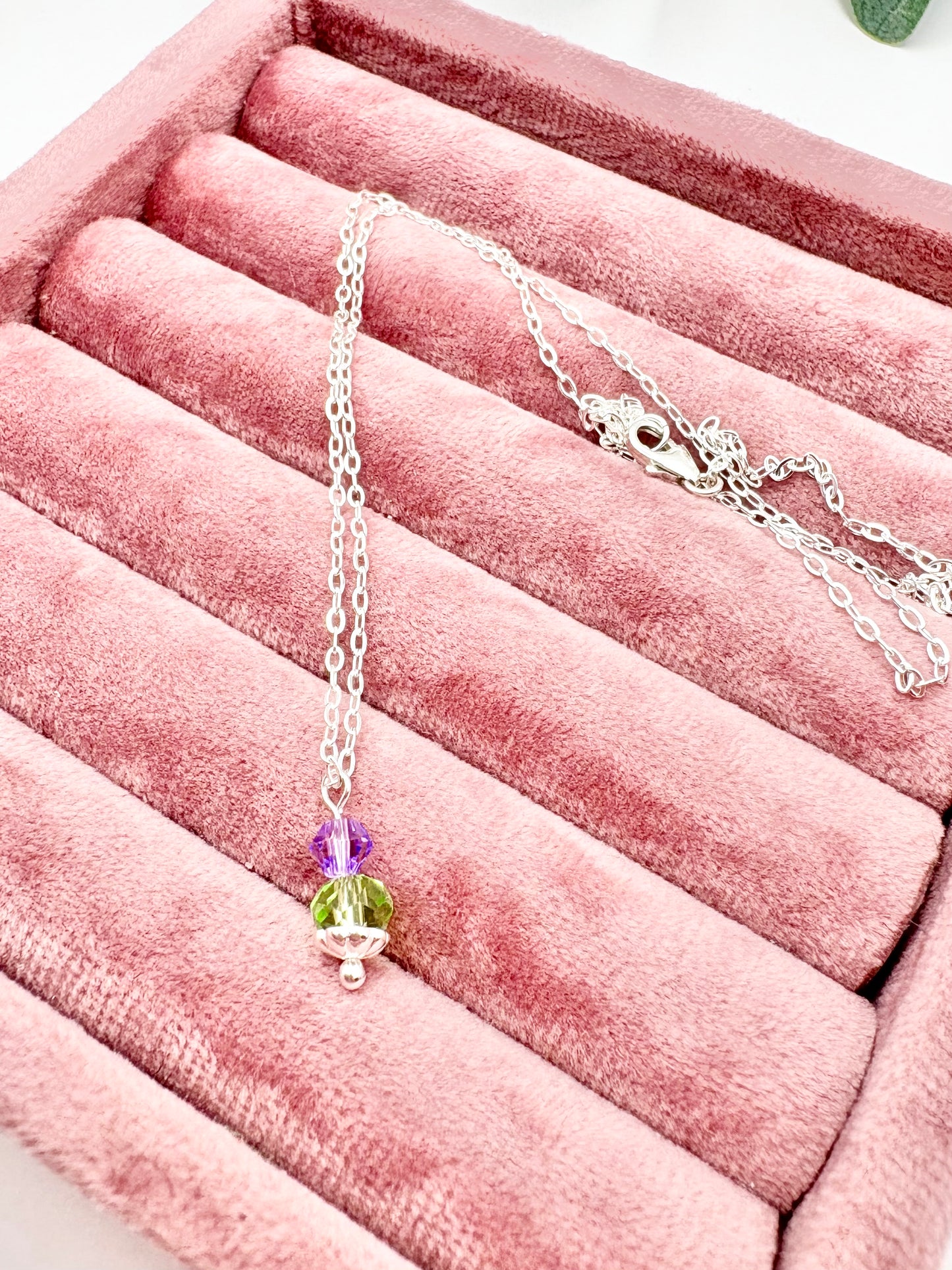 Thistle Necklace - Sterling Silver