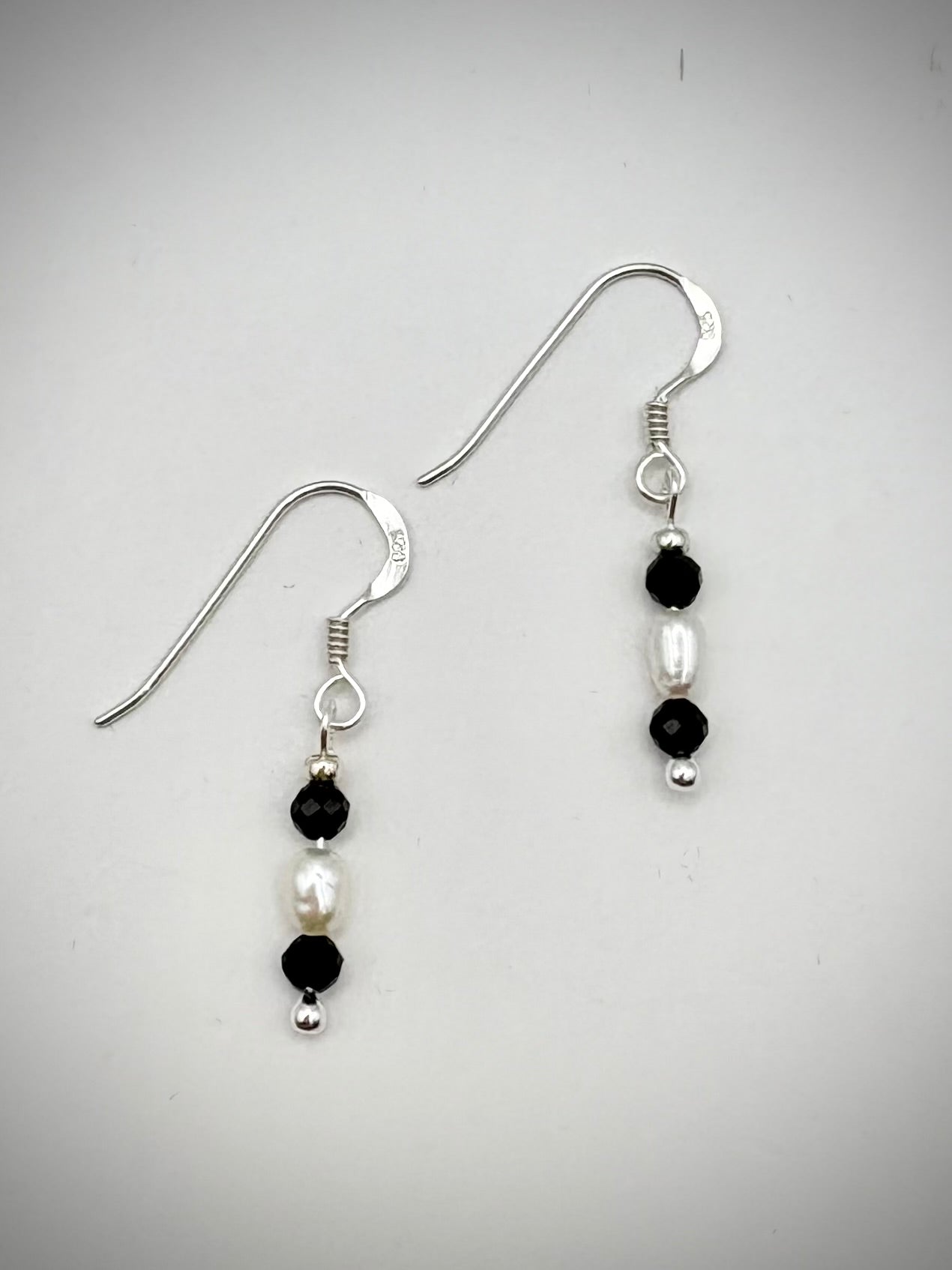 Handmade Pearl & Tourmaline Jewellery Set – Sterling Silver