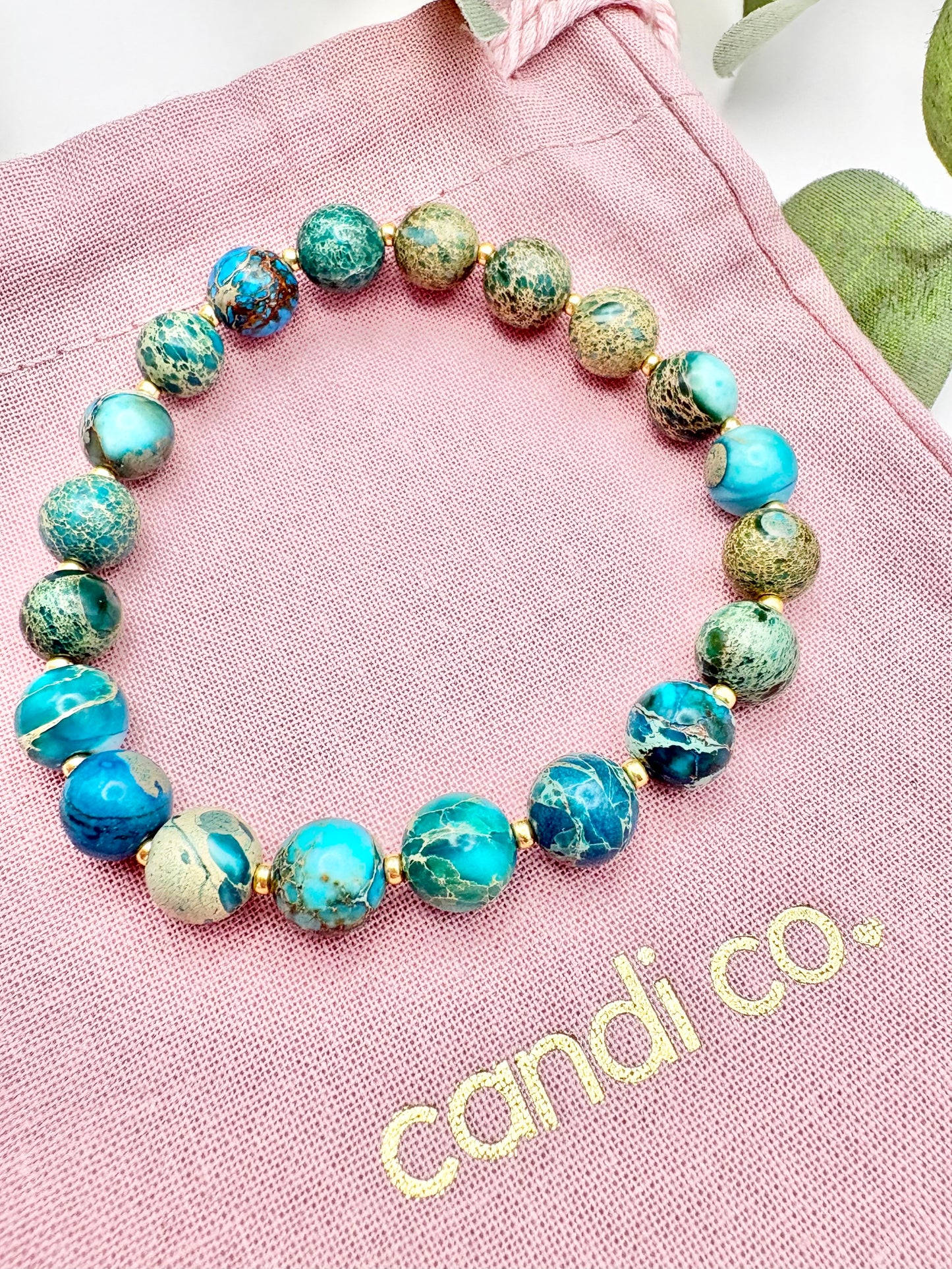 Turquoise Gemstone Bracelet