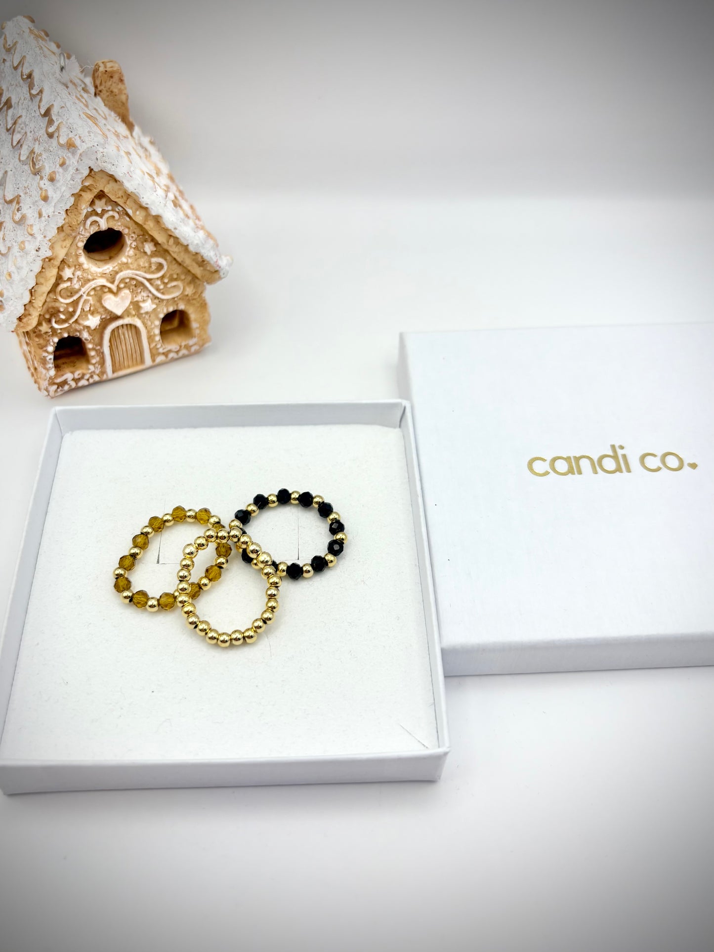 Sparkly Crystal Ring - Choice of Colour