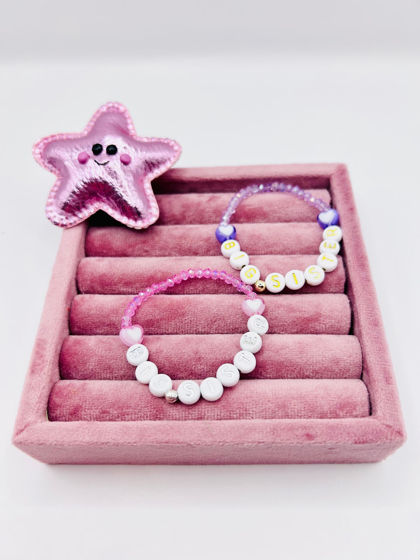 Big Sister Dainty Crystal Bracelet Kids - Various