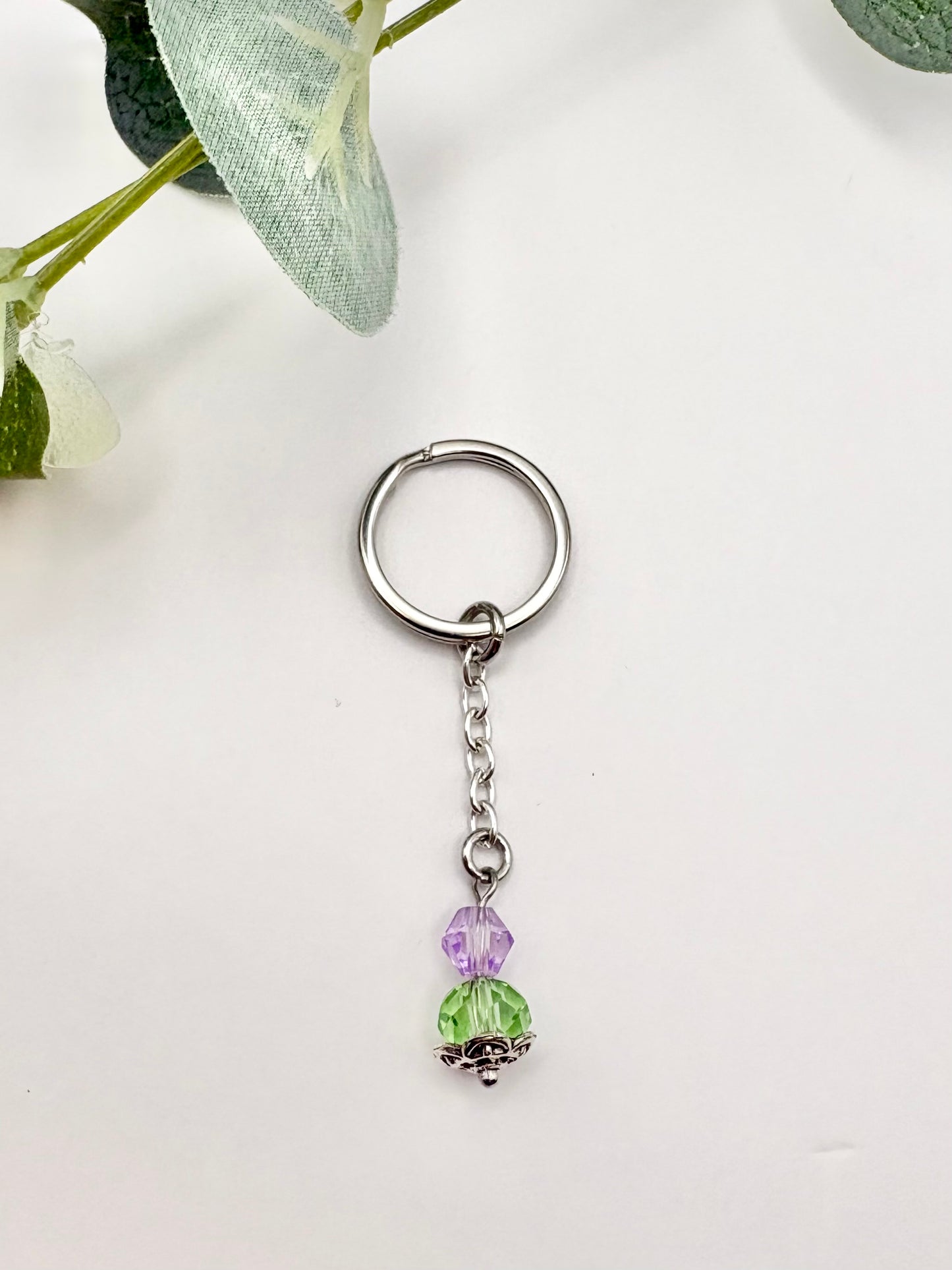 Thistle Charm Keyring