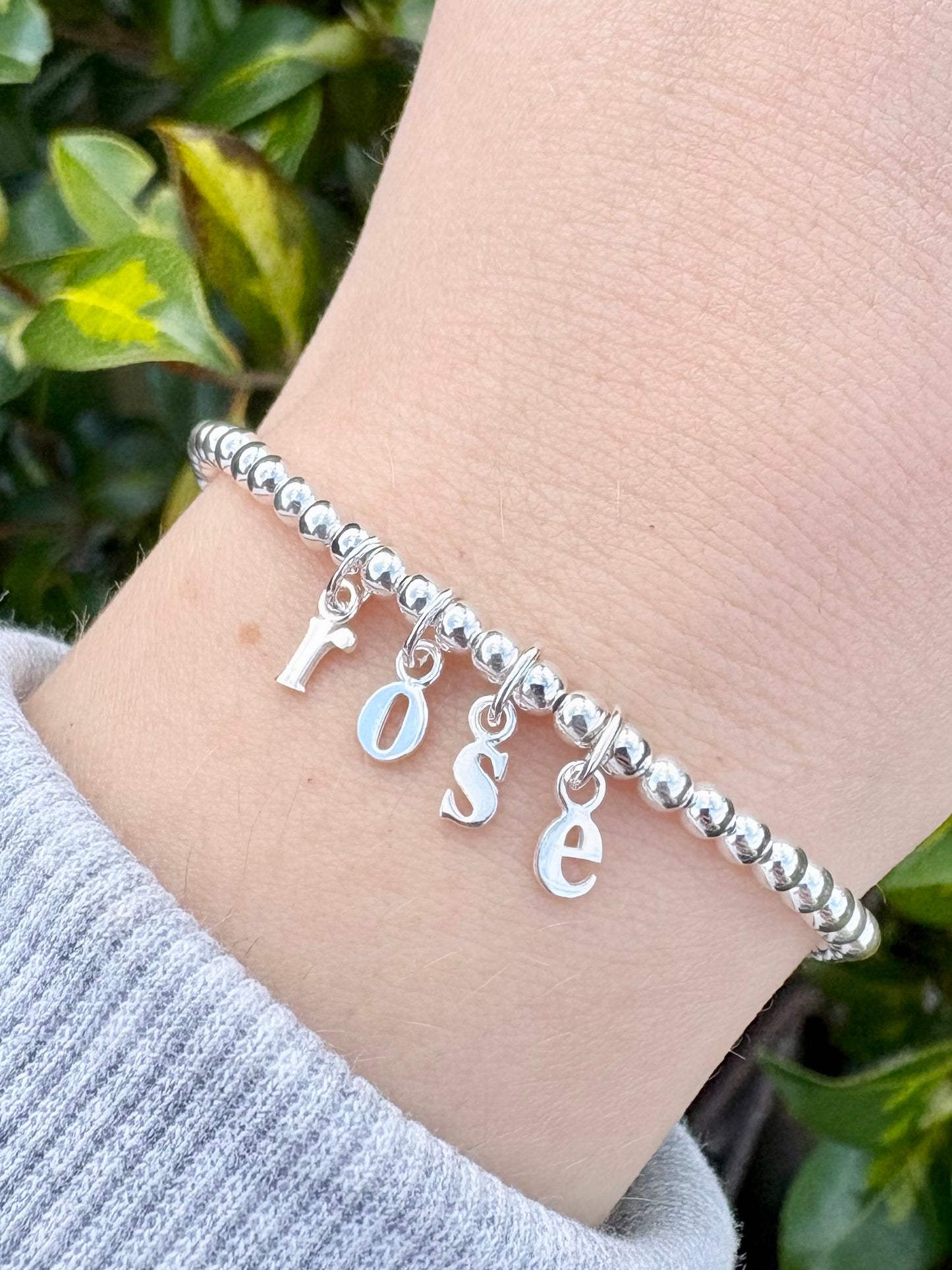Name Bracelet - Sterling Silver