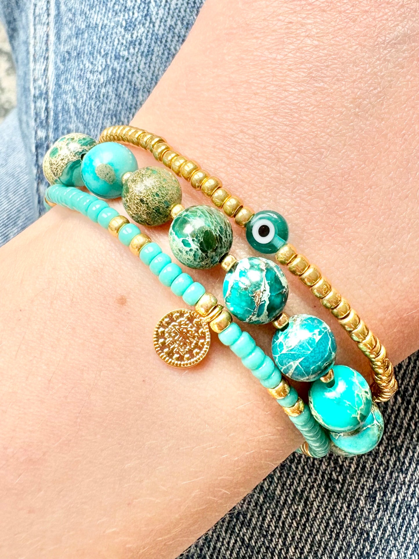 Turquoise Gemstone Bracelet