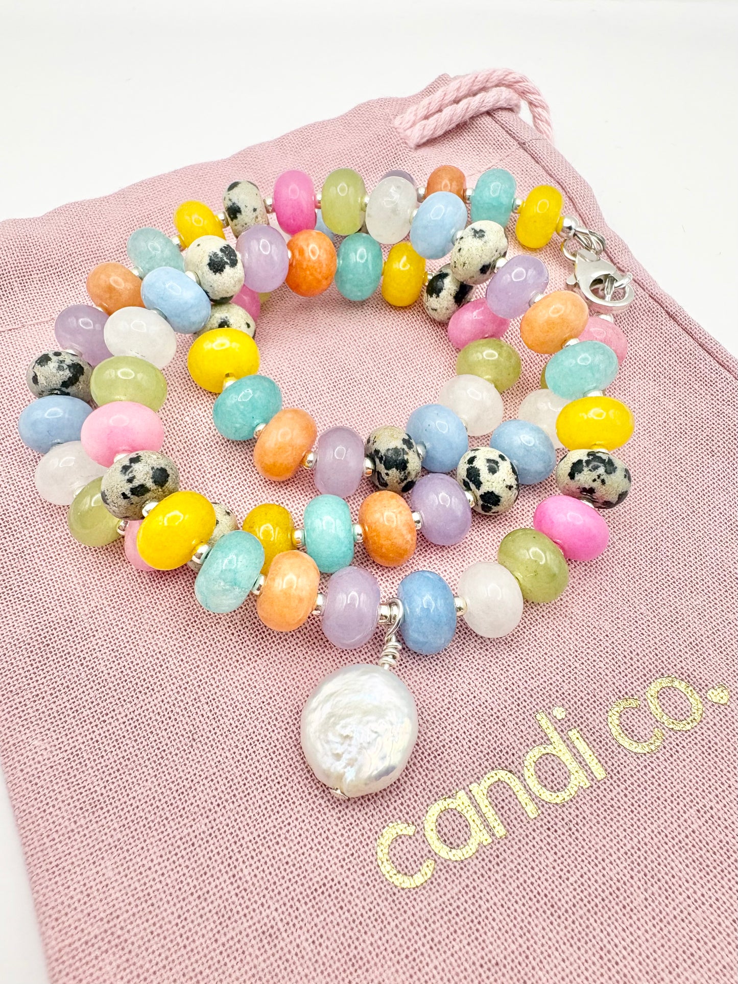 The Candi Necklace - Sterling Silver