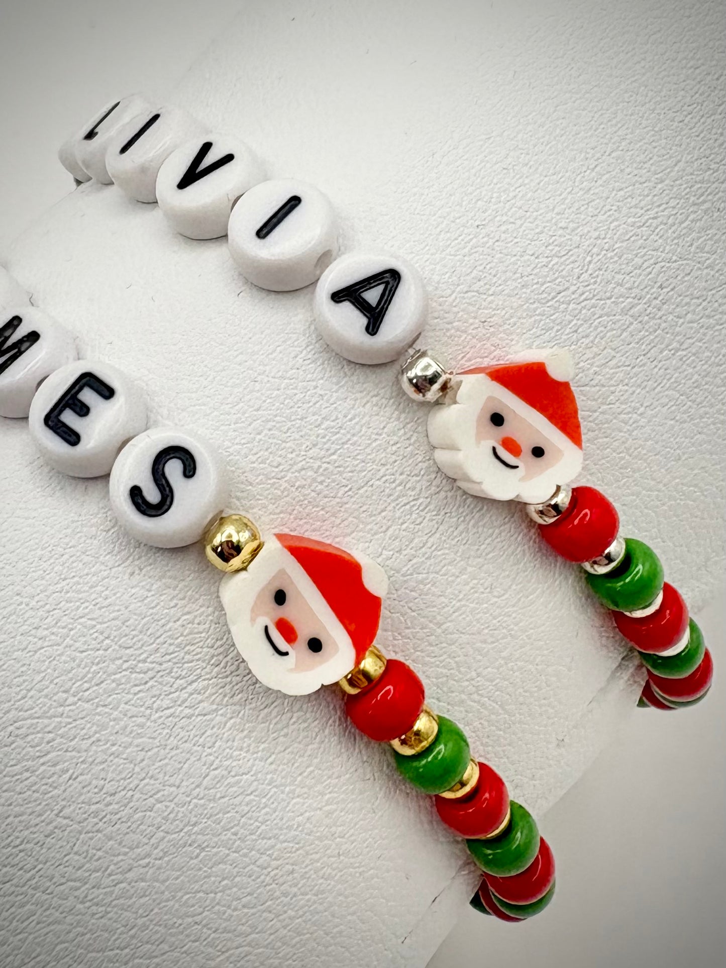 Kids Personalised Santa Bracelet