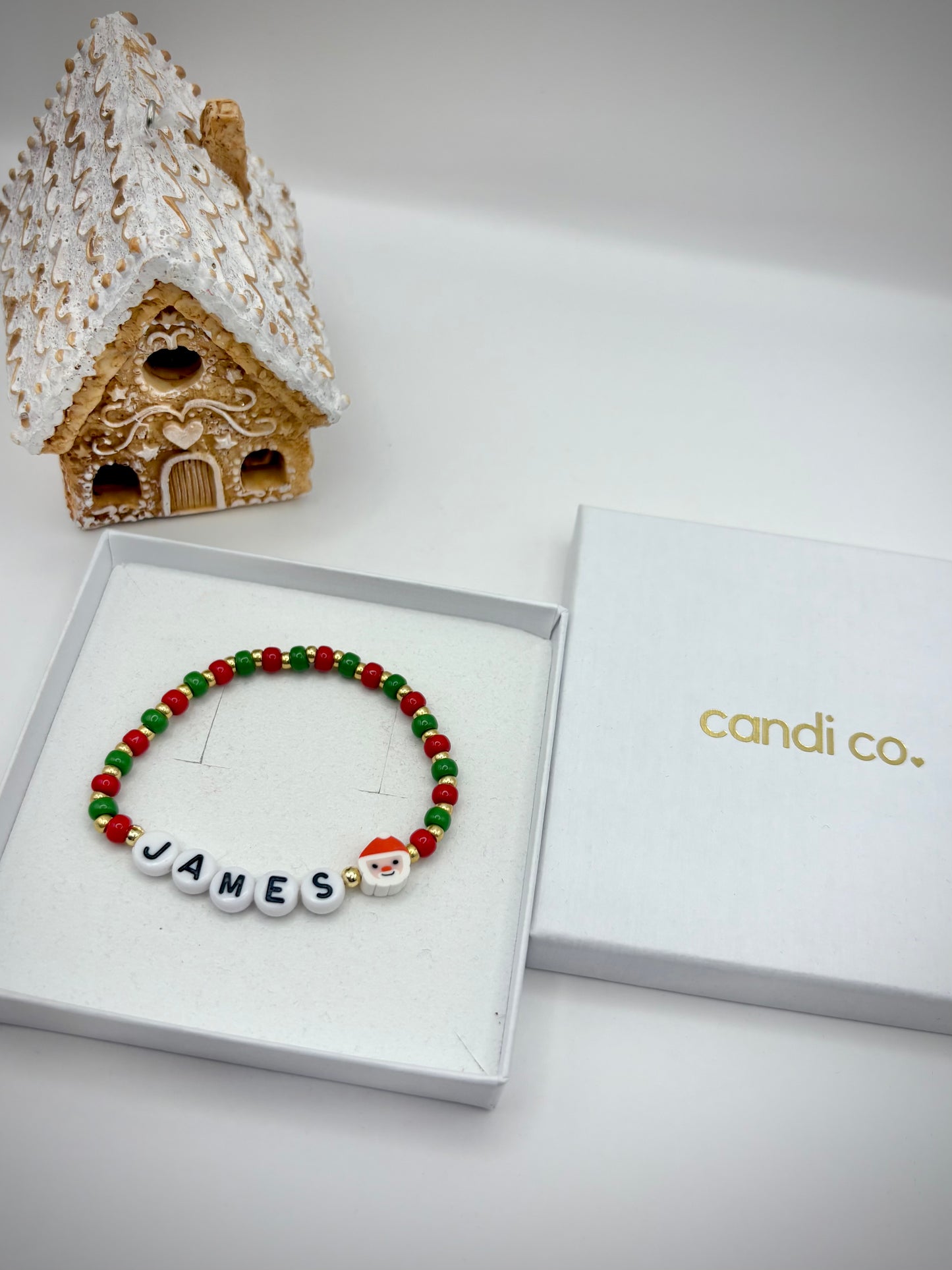 Kids Personalised Santa Bracelet