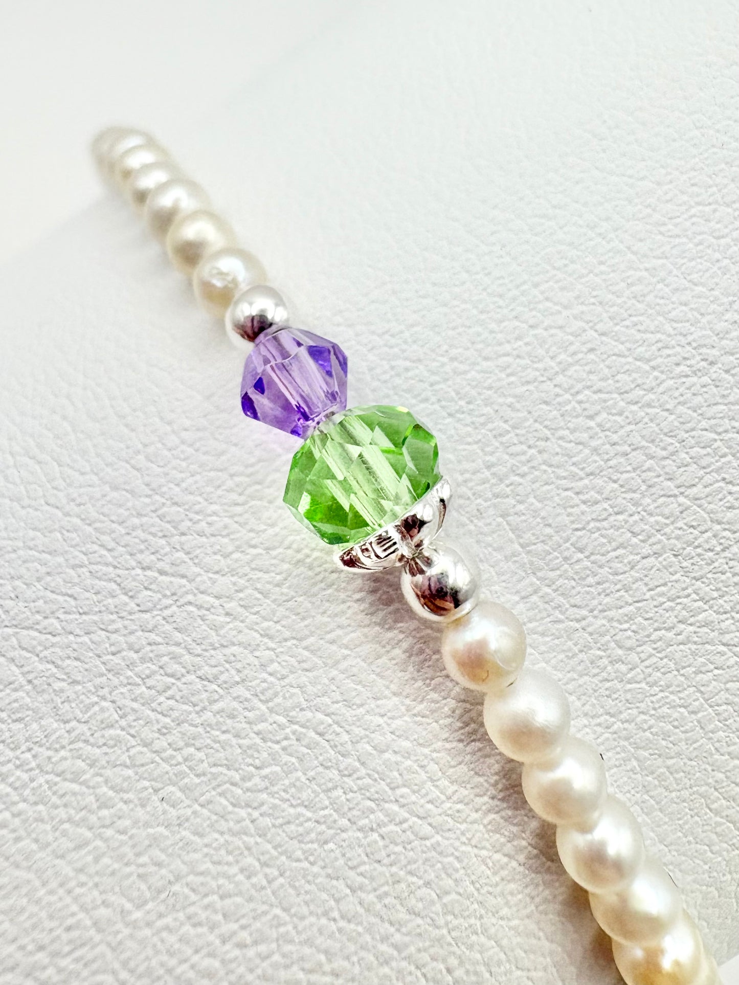 Thistle Freshwater Pearl Bracelet - Sterling Silver