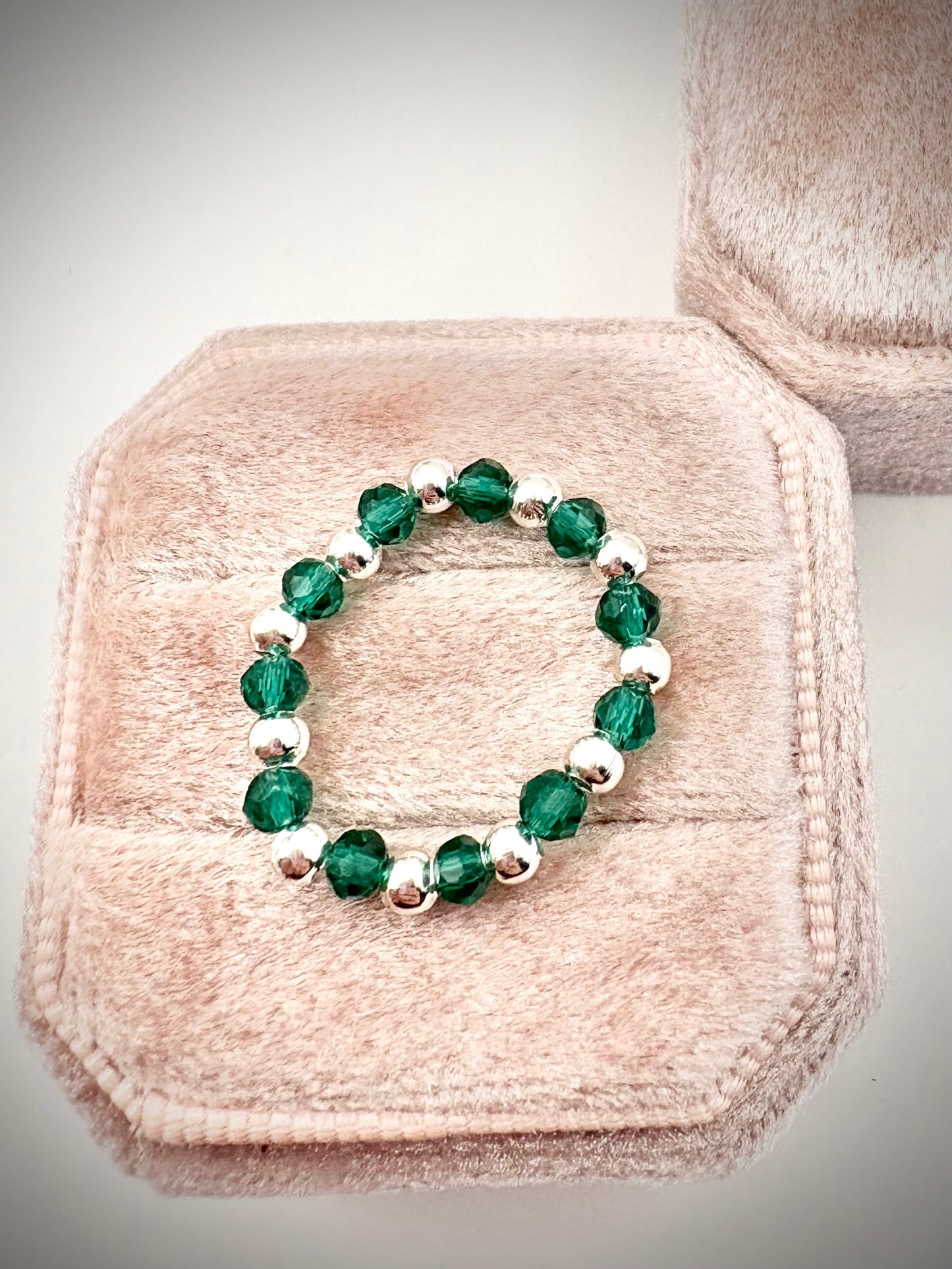 Sparkly Crystal Ring - Choice of Colour