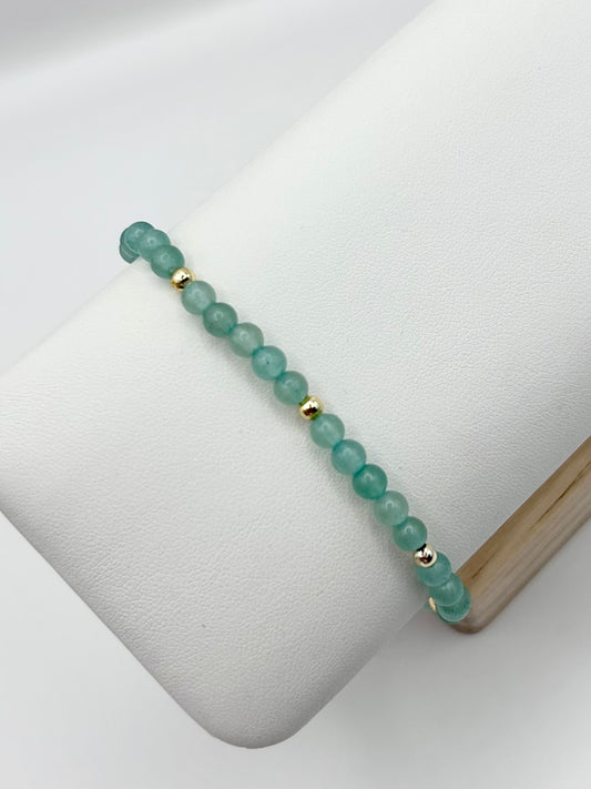 Green Aventurine Gemstone Bracelet