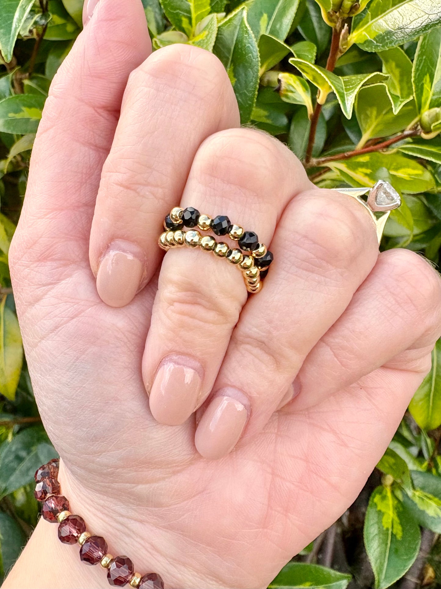 Sparkly Crystal Ring - Choice of Colour