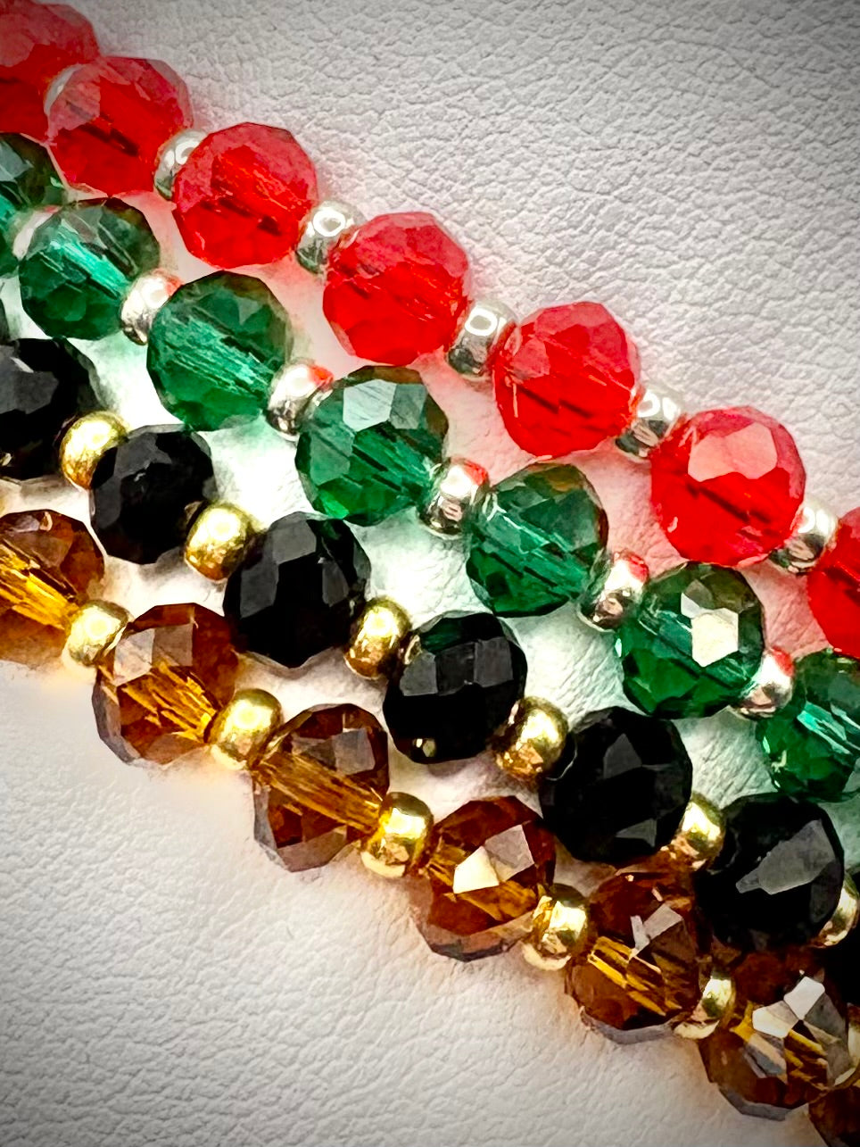 Sparkly Crystal Beaded Bracelet