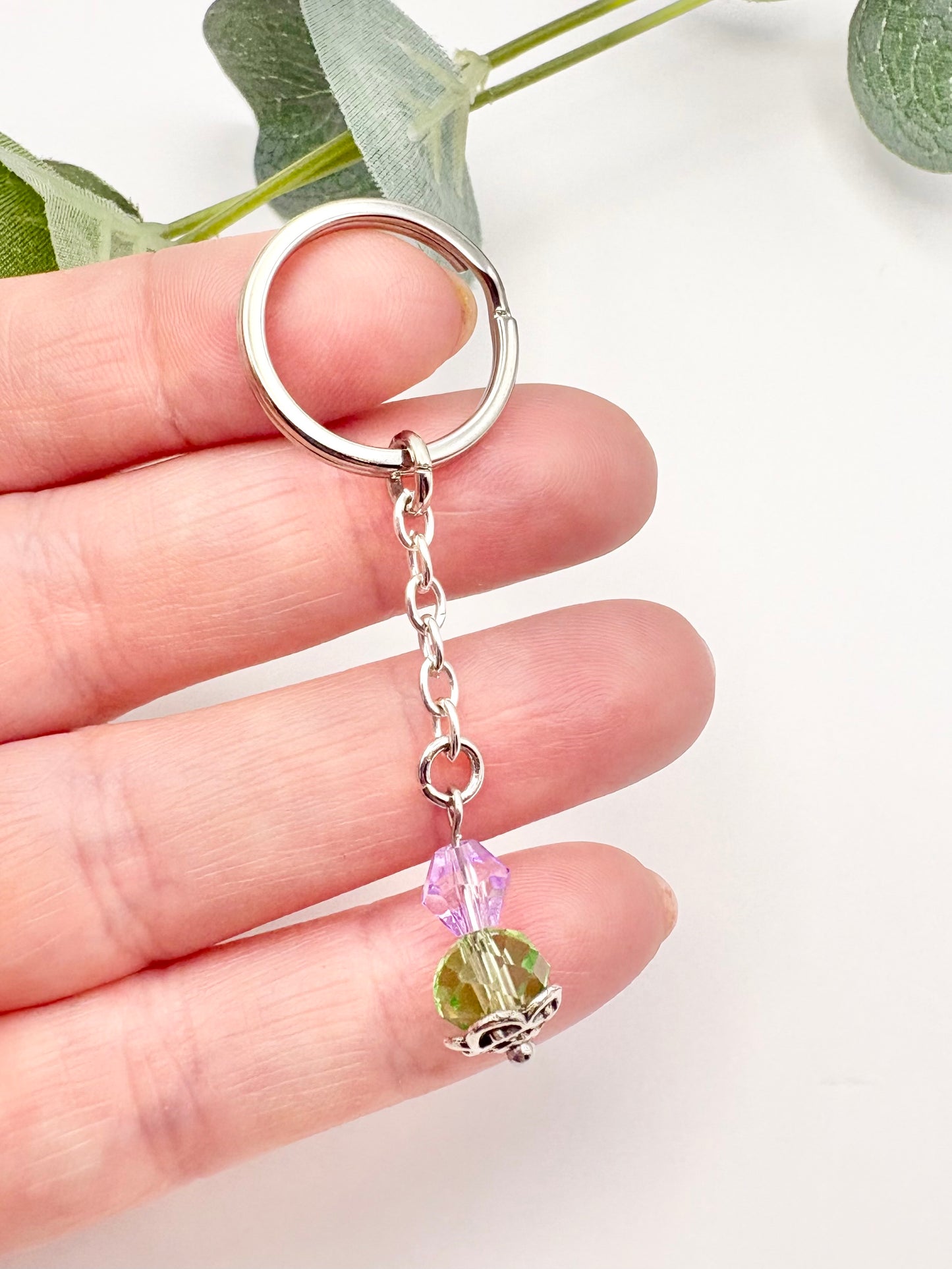 Thistle Charm Keyring