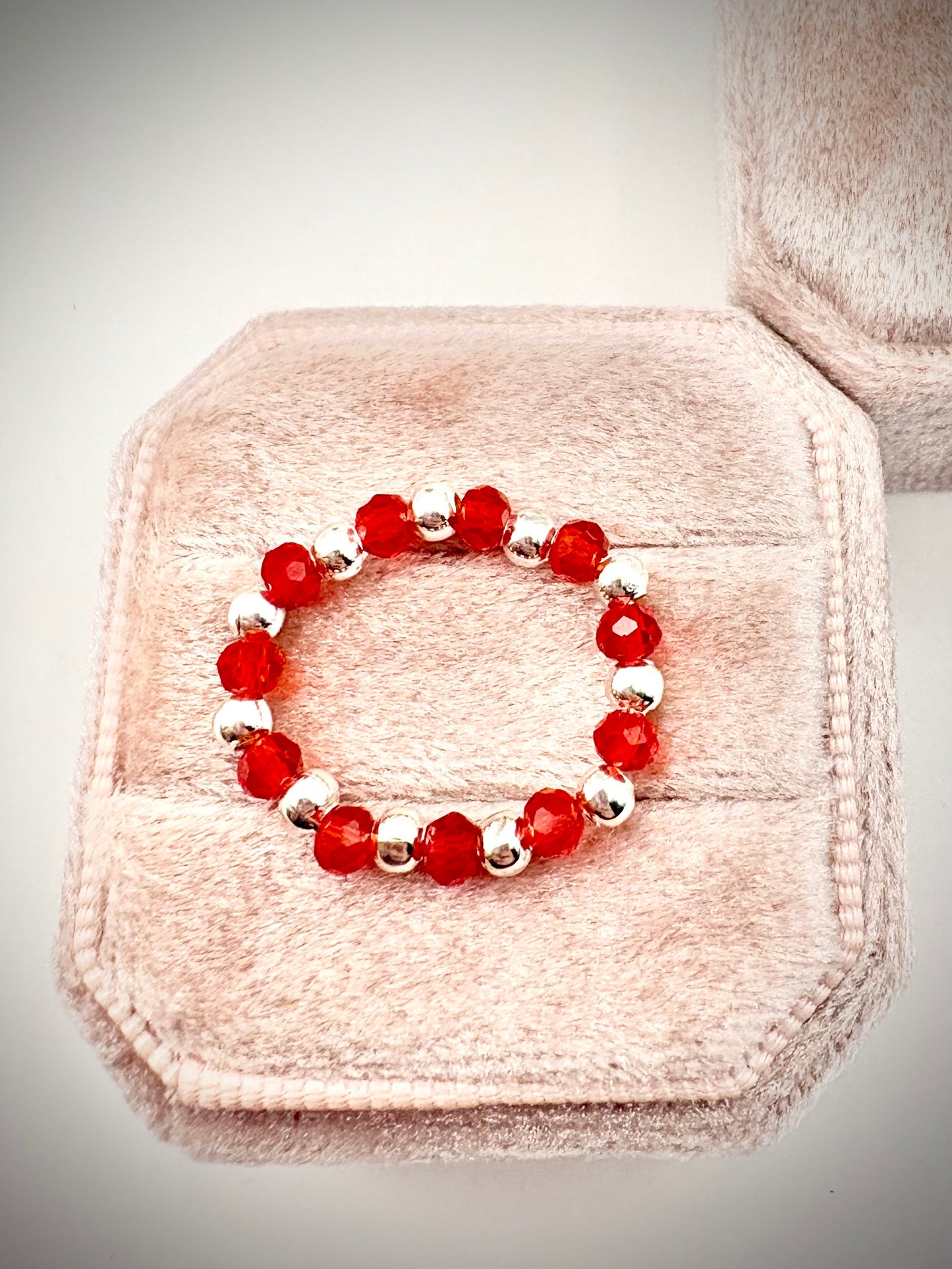 Sparkly Crystal Ring - Choice of Colour